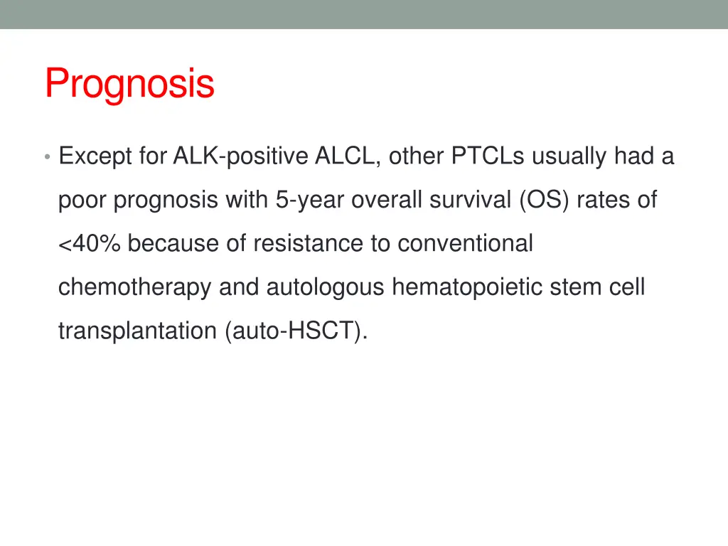 prognosis