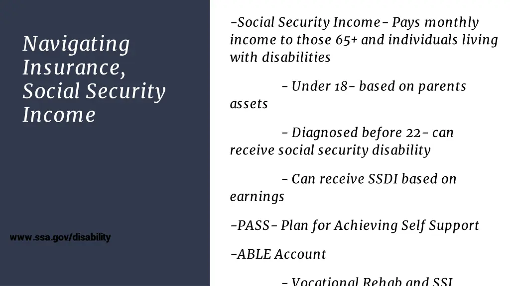 social security income pays monthly income