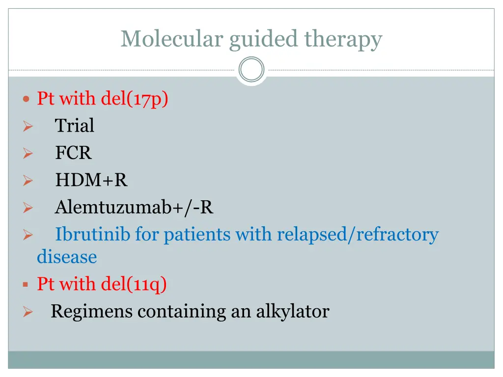 molecular guided therapy