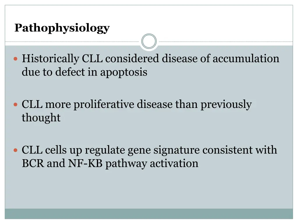 pathophysiology