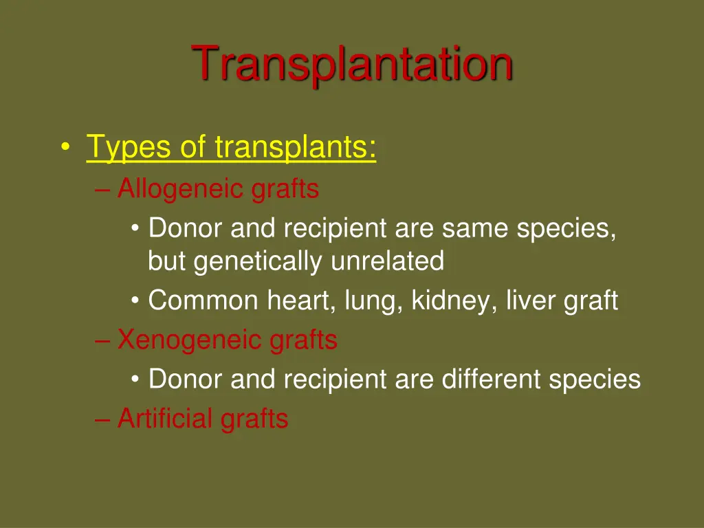 transplantation 2