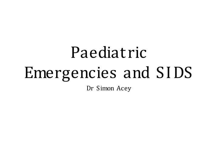 paediatric