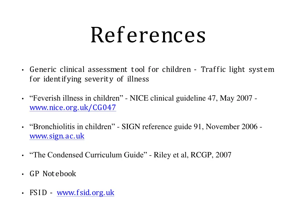 references