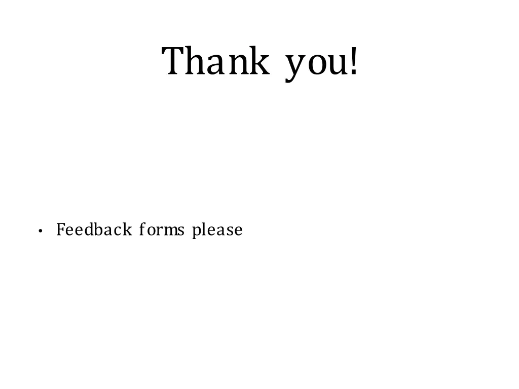 thank you