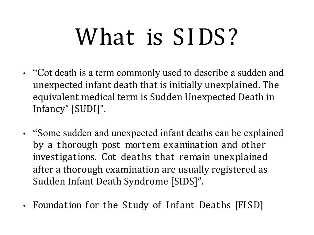what is sids