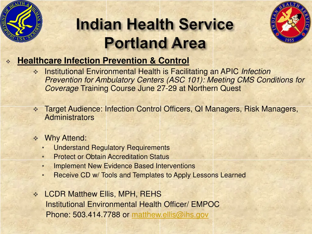 healthcare infection prevention control