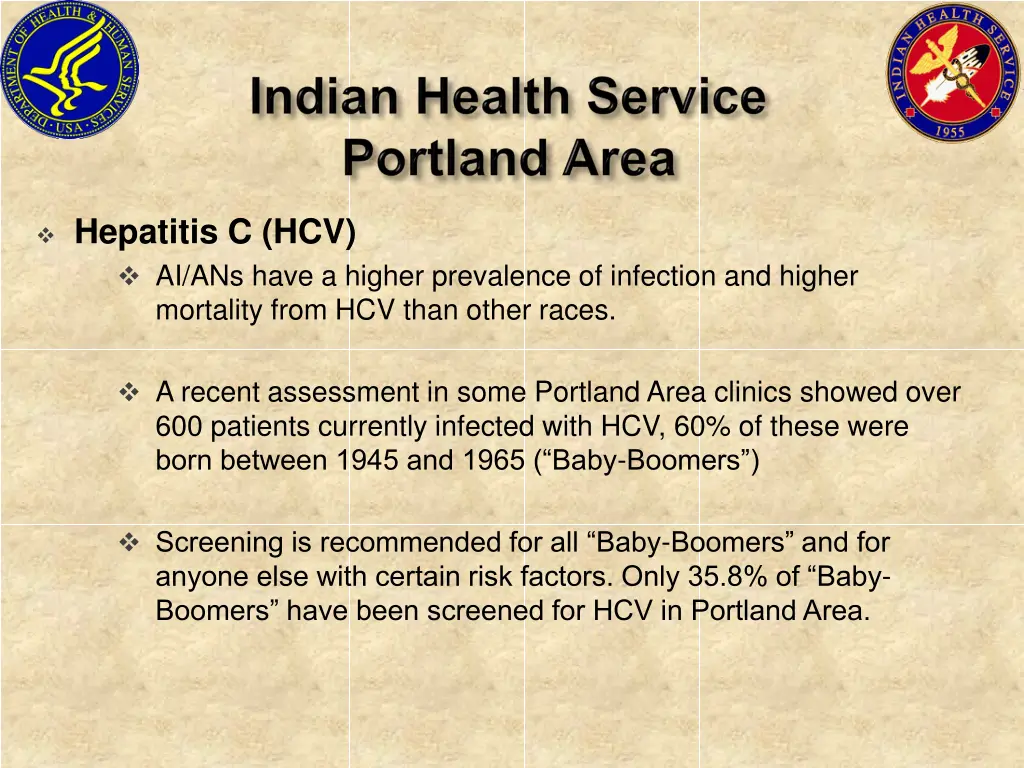 hepatitis c hcv ai ans have a higher prevalence