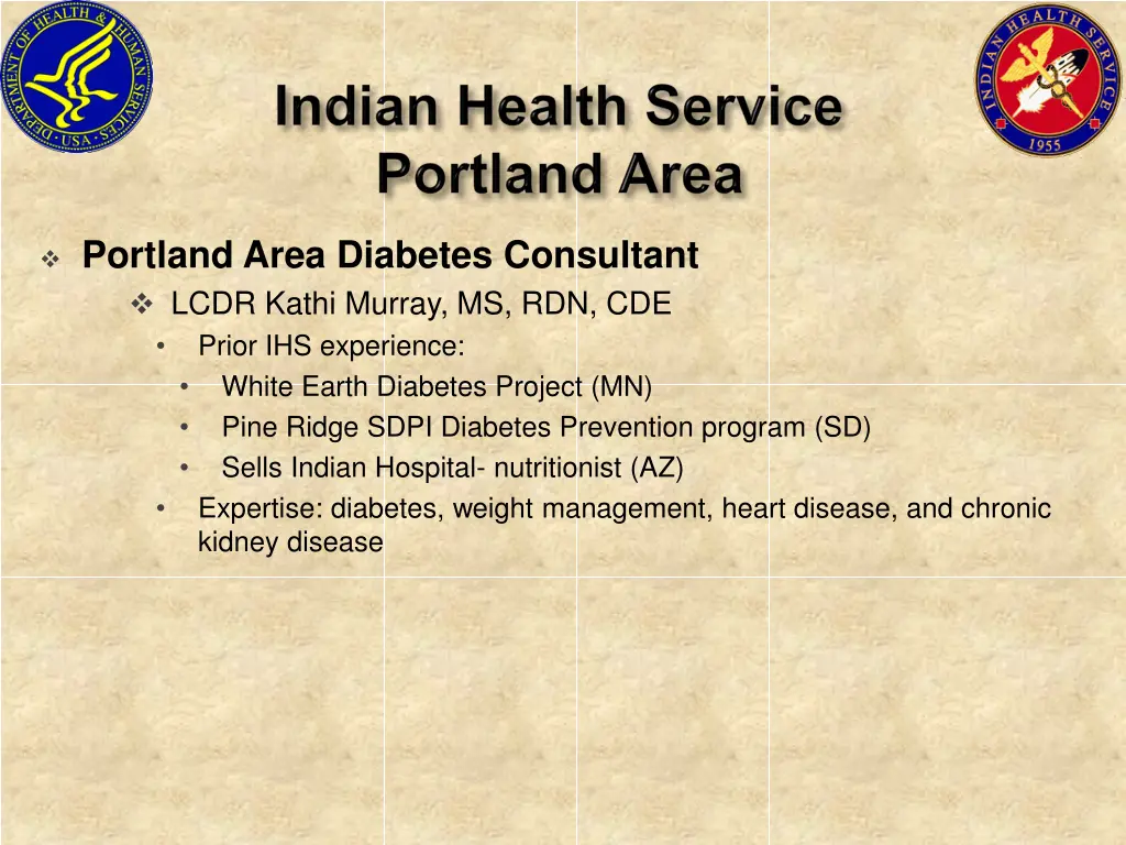 portland area diabetes consultant lcdr kathi
