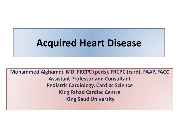 acquired heart disease