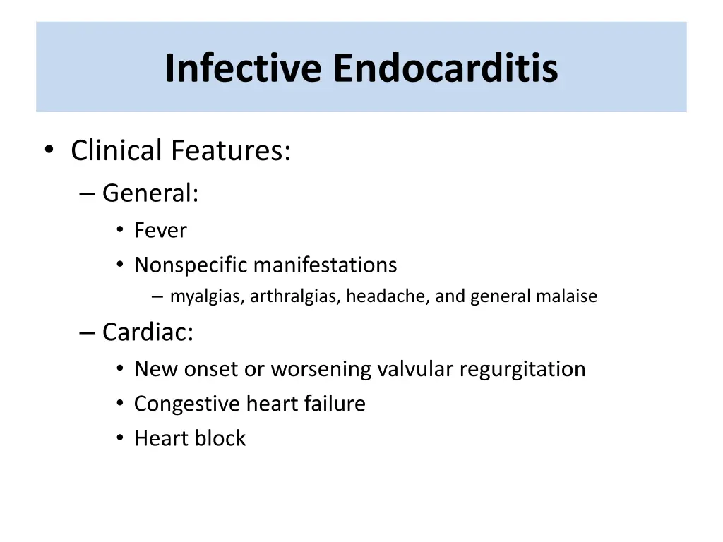 infective endocarditis 2
