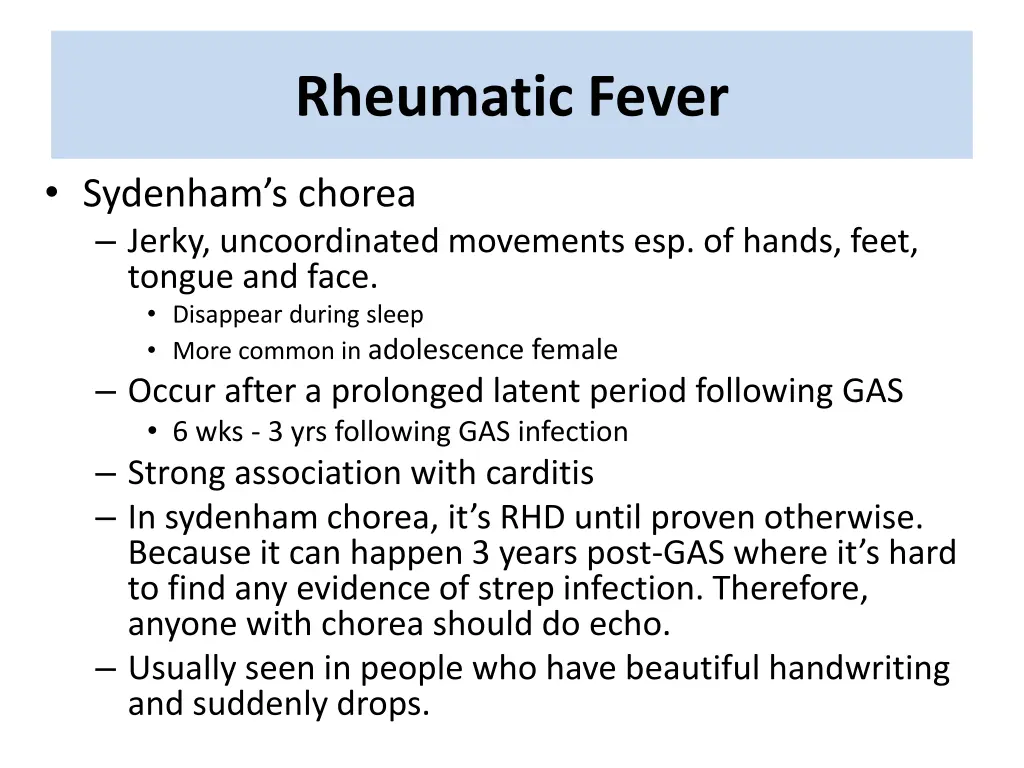 rheumatic fever 6