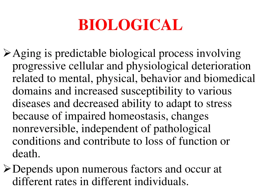 biological