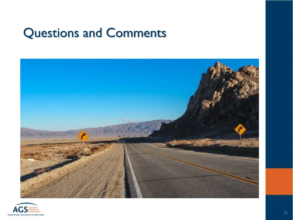 questions and comments