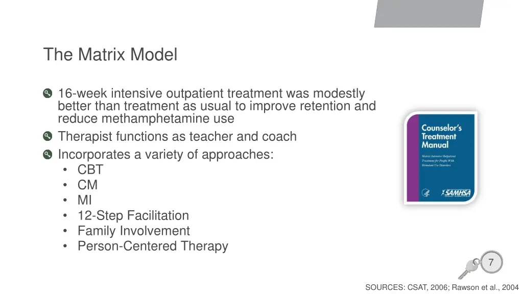 the matrix model