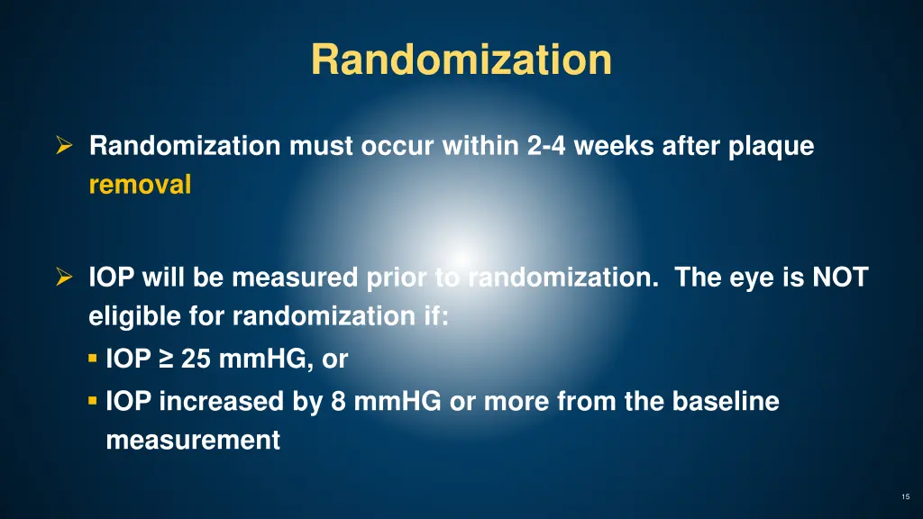 randomization