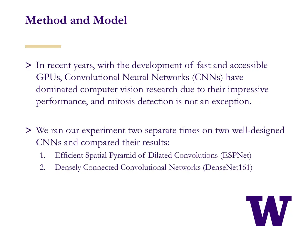 method and model