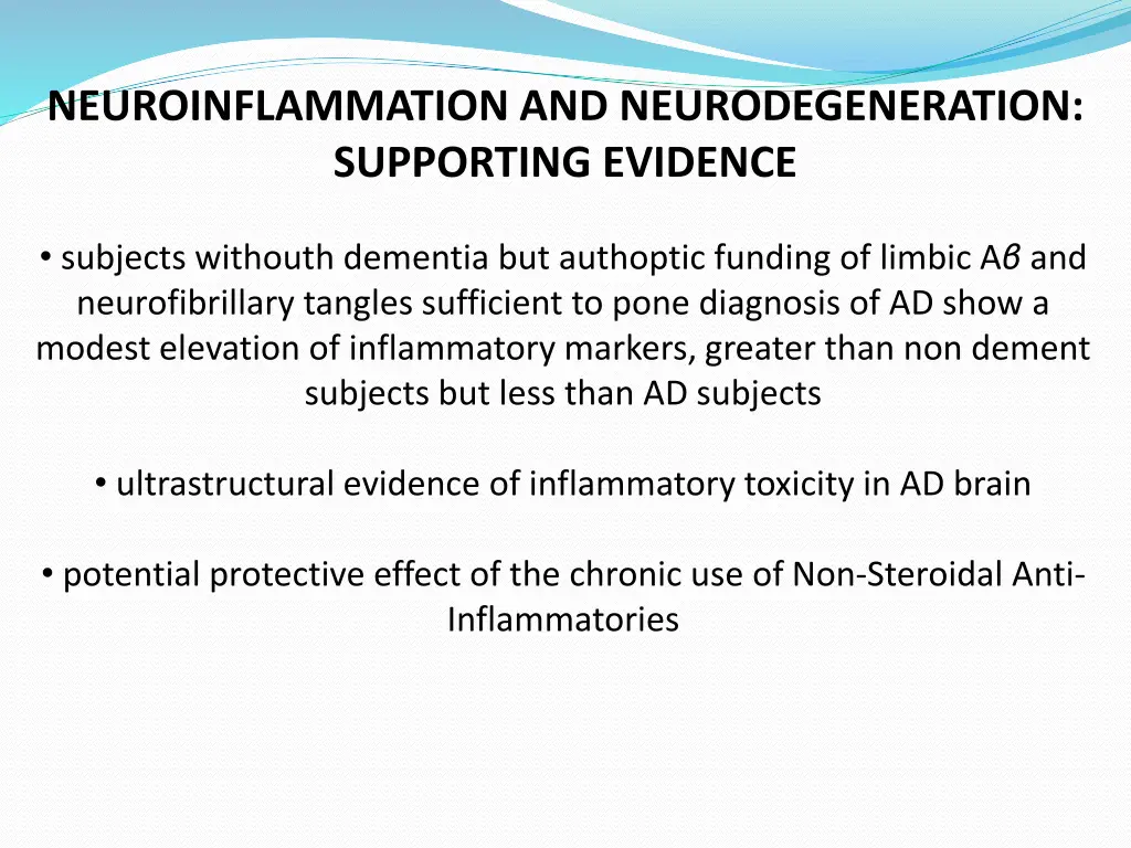 neuroinflammation and neurodegeneration 1