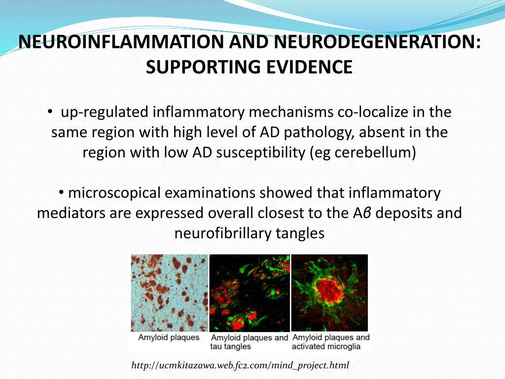 neuroinflammation and neurodegeneration