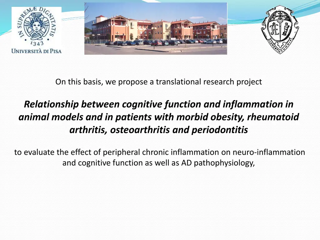 on this basis we propose a translational research