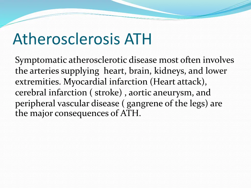 atherosclerosis ath 1