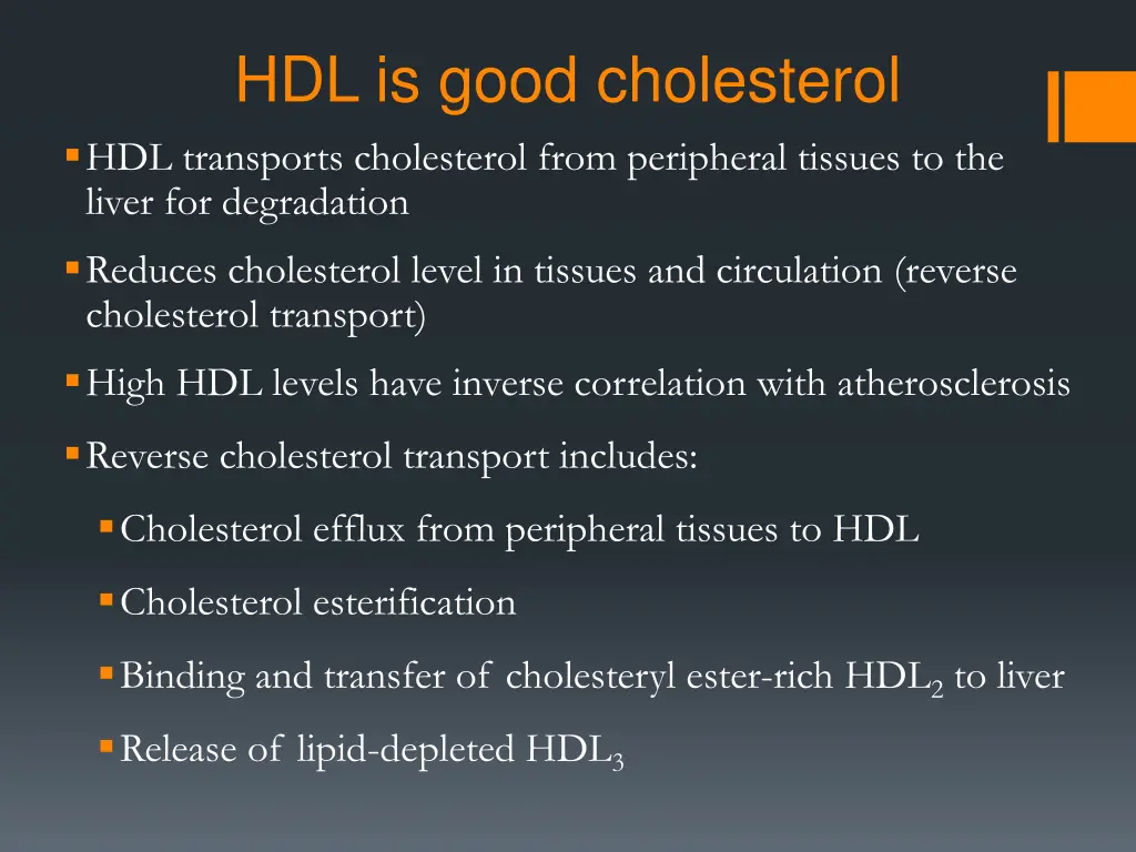hdl is good cholesterol hdl transports