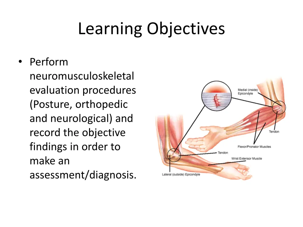learning objectives 2