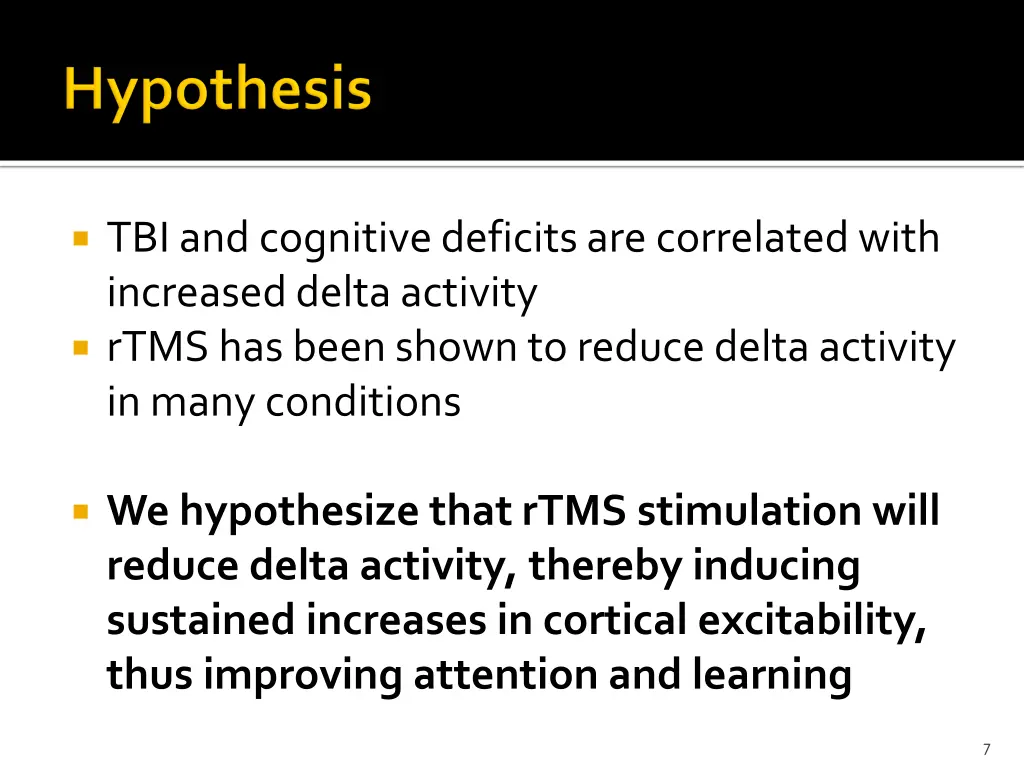 tbi and cognitive deficits are correlated with
