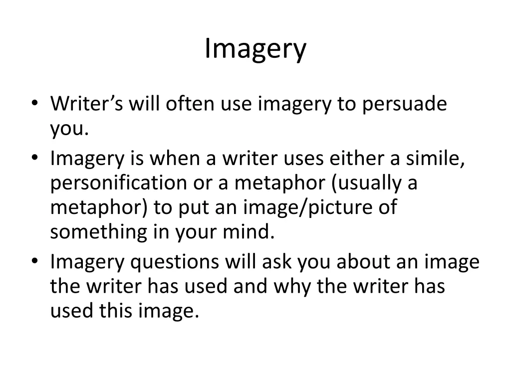 imagery 1