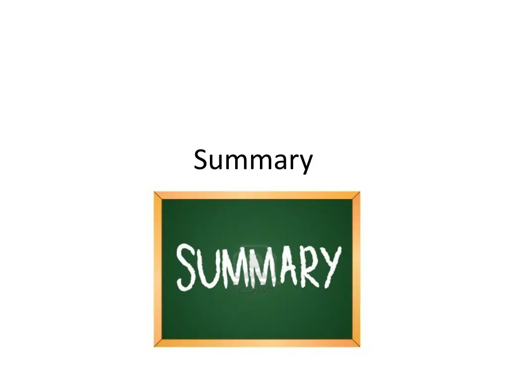 summary