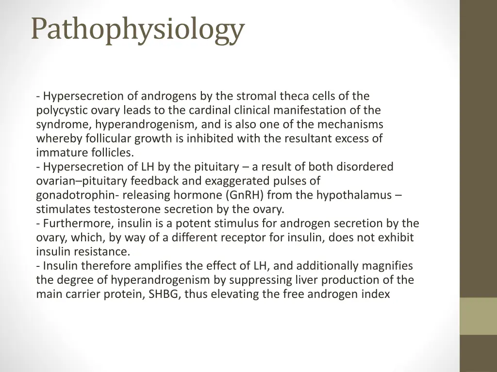 pathophysiology