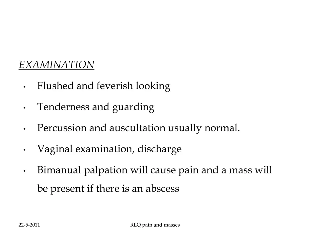examination 1