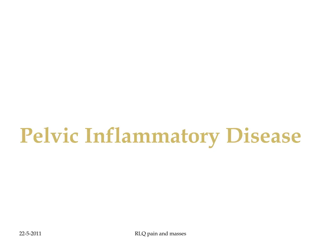 pelvic inflammatory disease