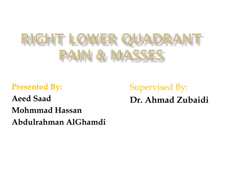 supervised by dr ahmad zubaidi