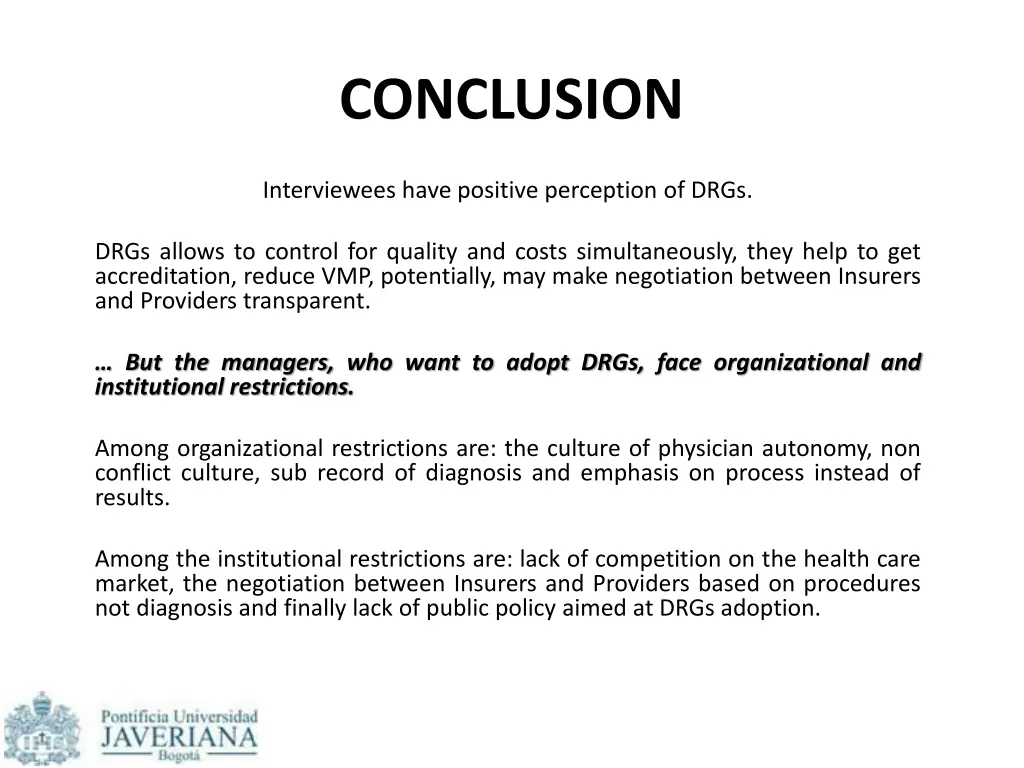 conclusion