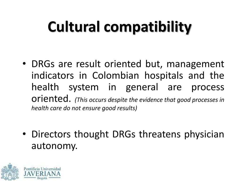 cultural compatibility