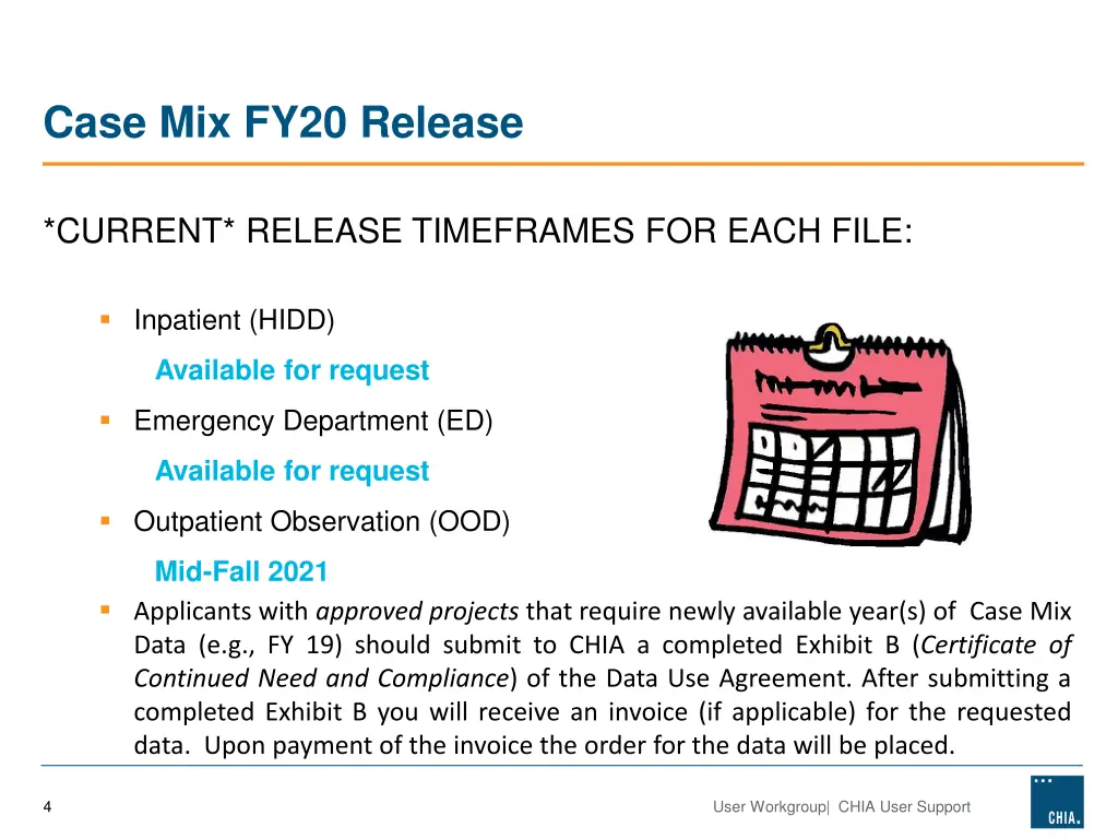 case mix fy20 release