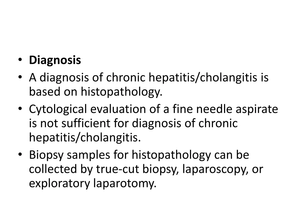 diagnosis a diagnosis of chronic hepatitis