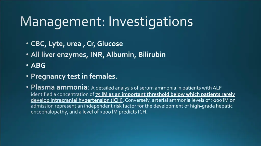 management investigations 1