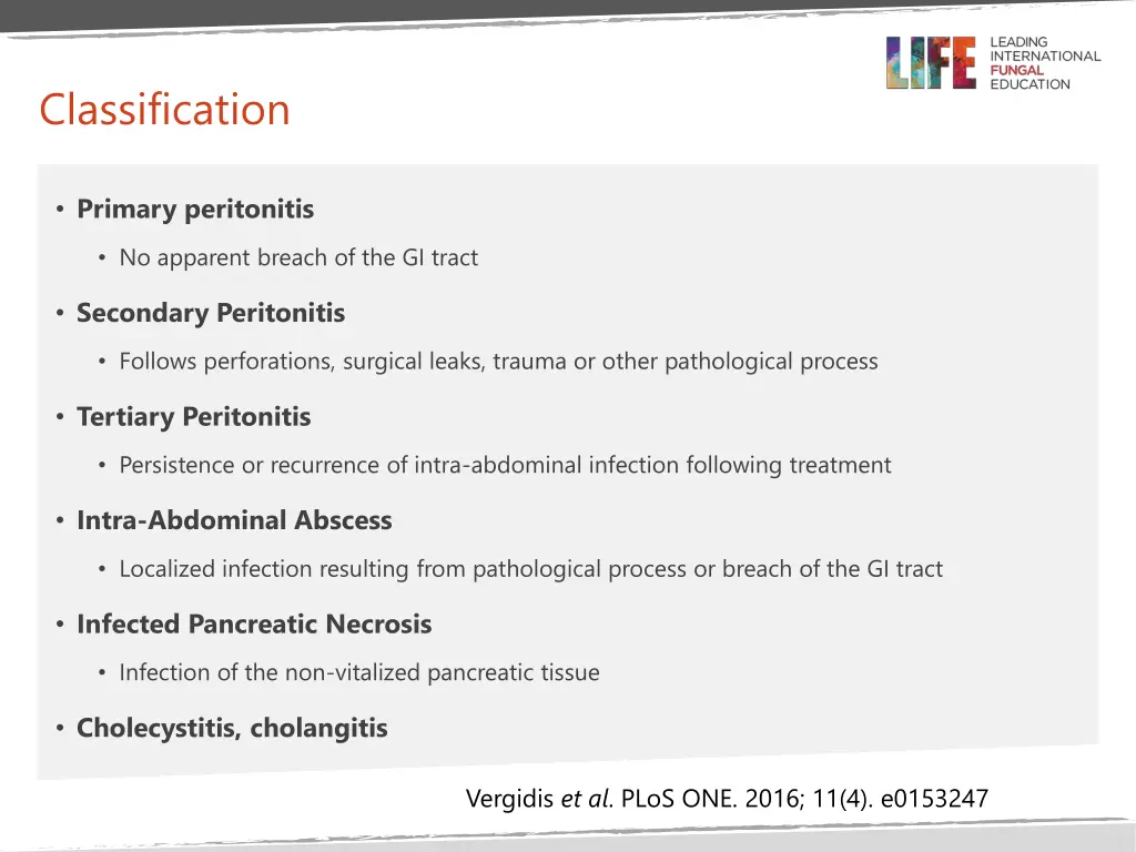 classification