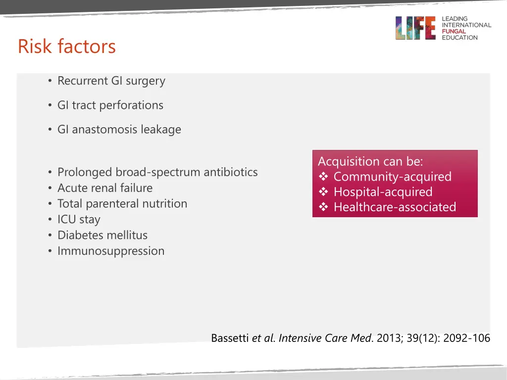 risk factors