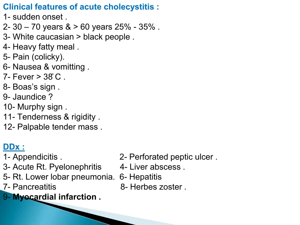 clinical features of acute cholecystitis 1 sudden