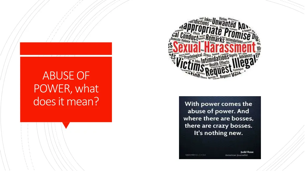 abuse of power what does it mean