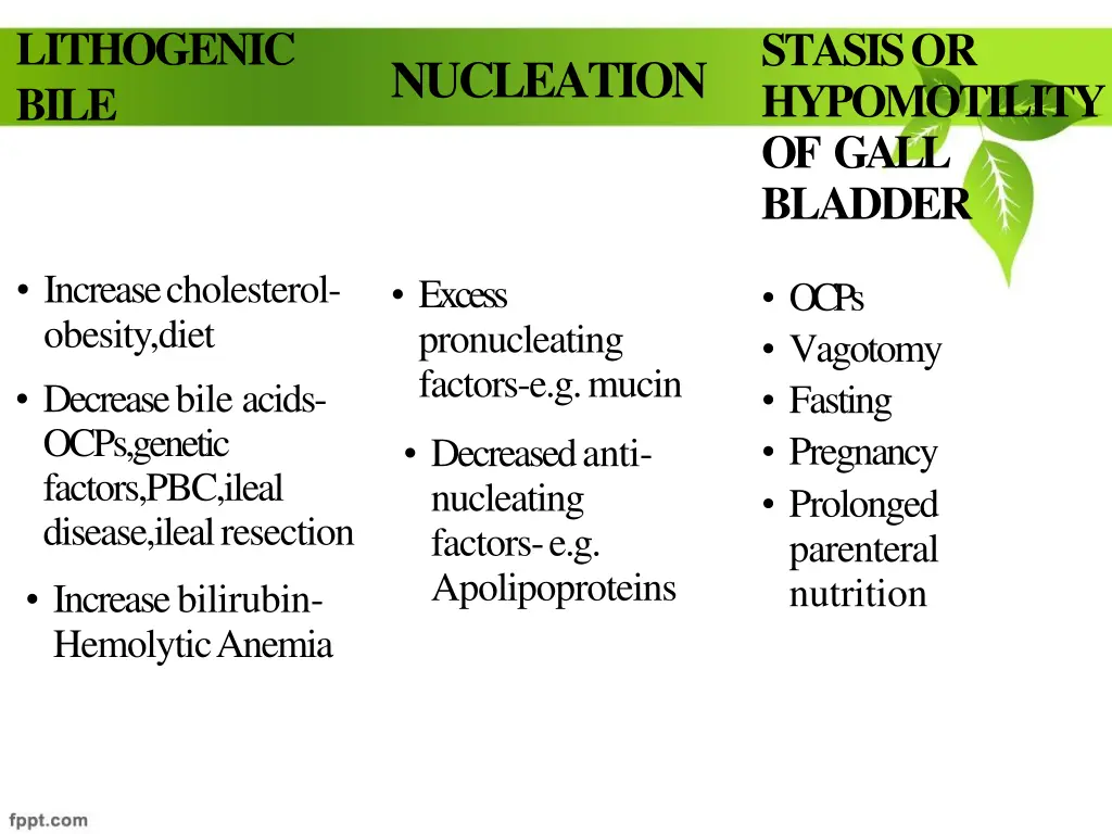 lithogenic bile