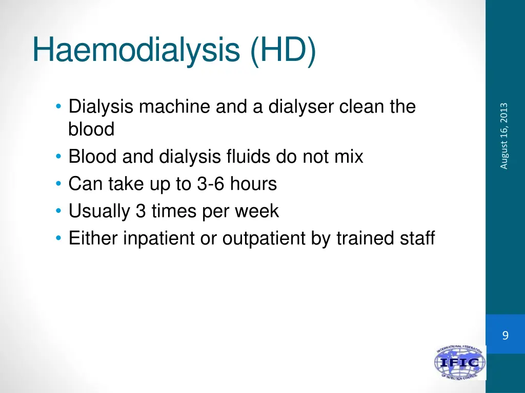 haemodialysis hd