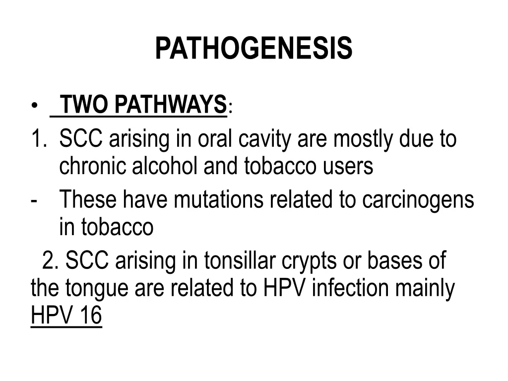 pathogenesis