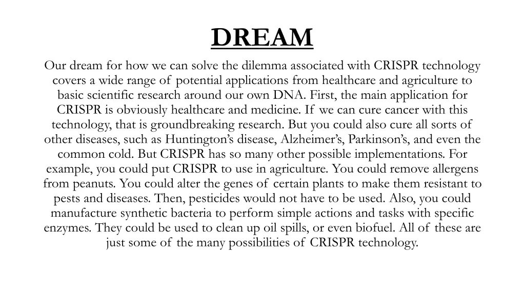 dream
