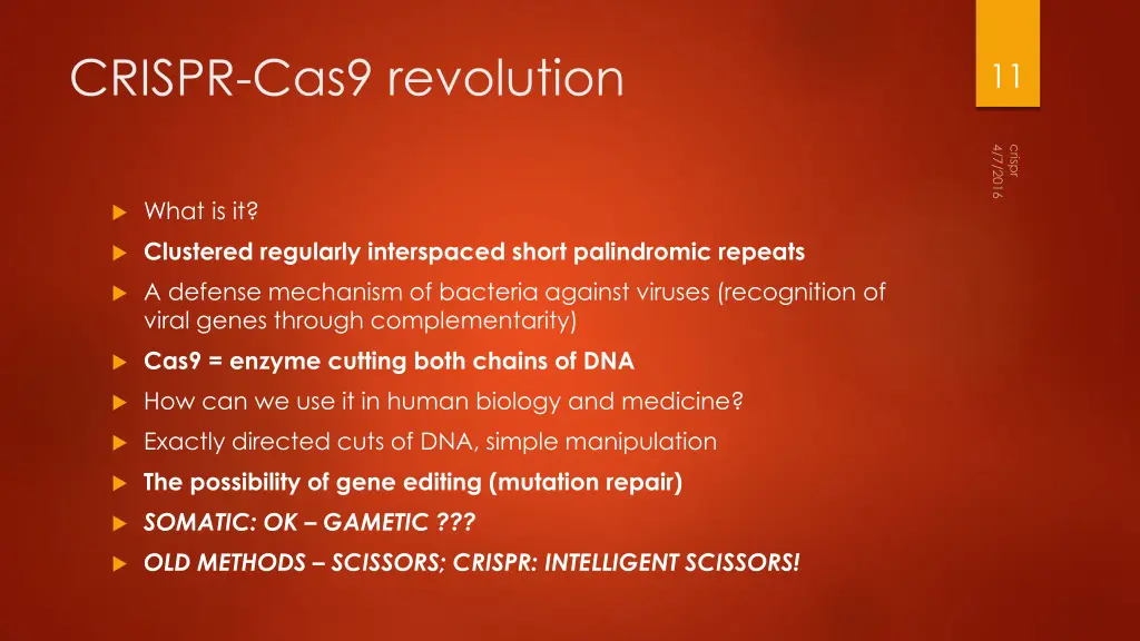 crispr cas9 revolution