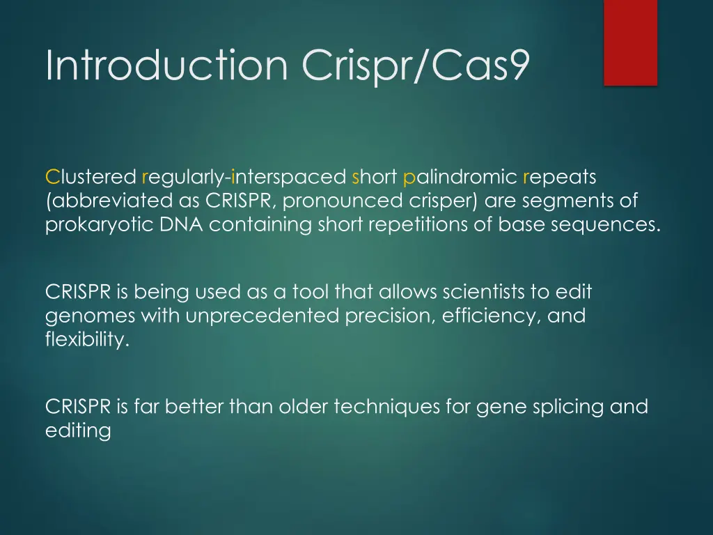 introduction crispr cas9