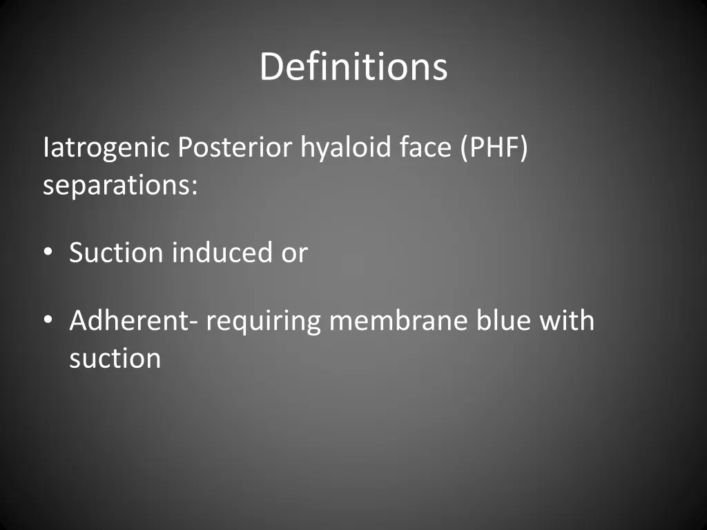 definitions