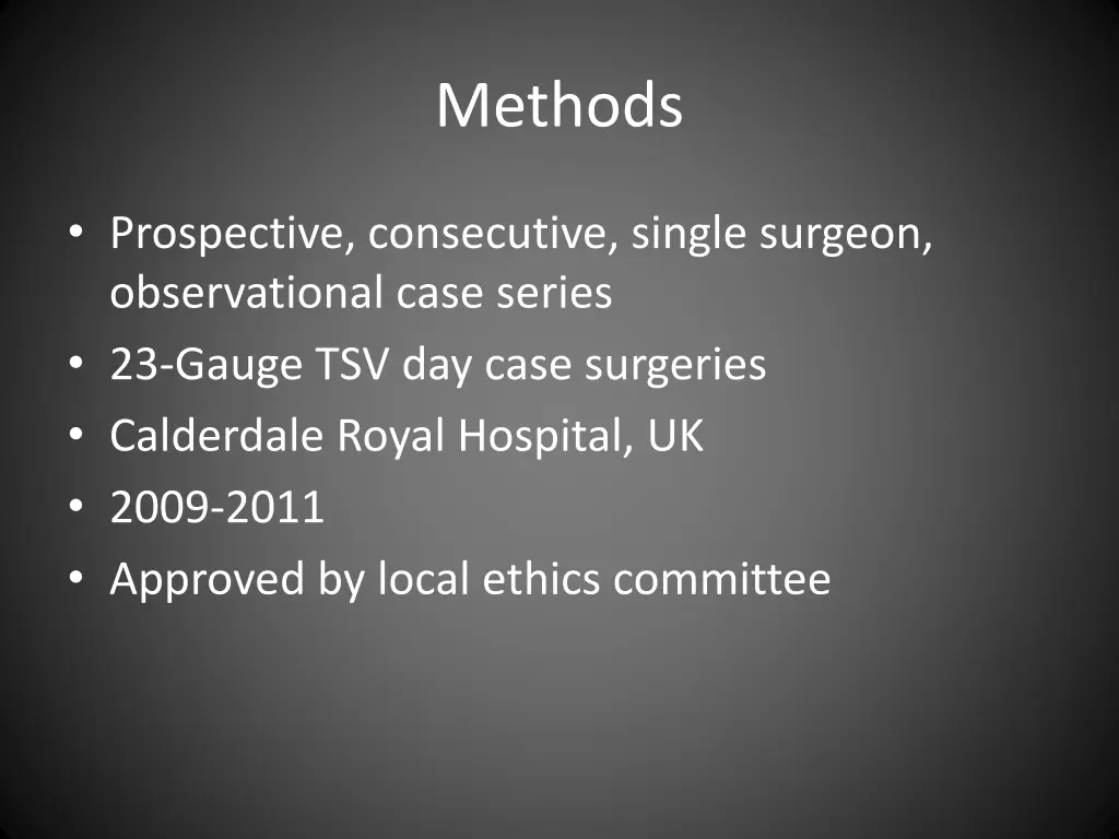 methods